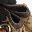 Gucci Bamboo Shopper Monogram Brown Diana Small Tote Bag