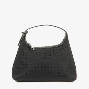 Givenchy Black Nylon Hobo Bag