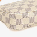 Louis Vuitton Pochette Accessoires NM Damier Azur Canvas Clutch Handbag
