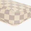 Louis Vuitton Pochette Accessoires NM Damier Azur Canvas Clutch Handbag