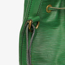 Louis Vuitton Petit Noe Green EPI Leather Shoulder Bag
