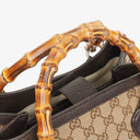 Gucci Bamboo Shopper Monogram Brown Diana Small Tote Bag