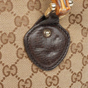 Gucci Bamboo Shopper Monogram Brown Diana Small Tote Bag