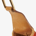 Gucci Jackie Bamboo Handle Suede Shoulder Bag
