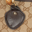 Gucci Bamboo Shopper Monogram Brown Diana Small Tote Bag