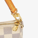 Louis Vuitton Pochette Accessoires NM Damier Azur Canvas Clutch Handbag