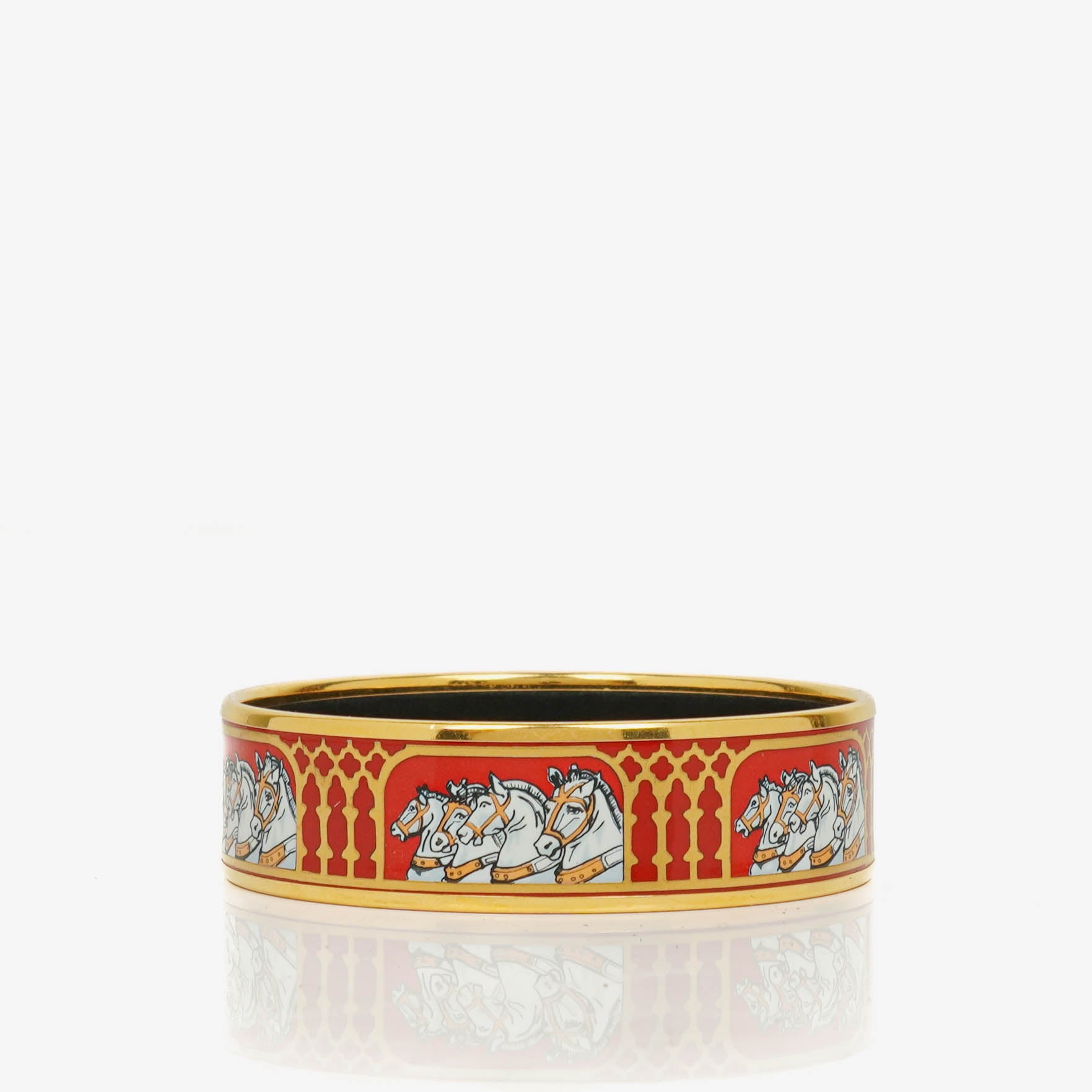 Hermès Enamel "Grand Apparat" Bangle