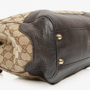 Gucci Bamboo Shopper Monogram Brown Diana Small Tote Bag