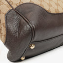 Gucci Bamboo Shopper Monogram Brown Diana Small Tote Bag