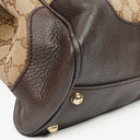 Gucci Bamboo Shopper Monogram Brown Diana Small Tote Bag