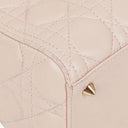 Christian Dior Medium Lady Dior Powder Pink Cannage Quilted Leather Bag