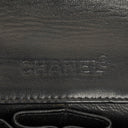 Chanel East West Black Patent Leather Chocolate Bar Flap Bag