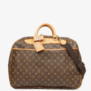 Louis Vuitton Alize 45 Monogram Coated Canvas Travel Bag