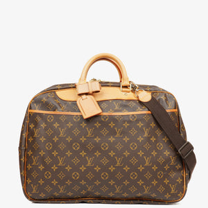 Louis Vuitton Alize 45 Monogram Coated Canvas Travel Bag