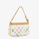 Louis Vuitton Takashi Murakami Pochette Accessoire Multicolor Clutch Handbag