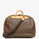 Louis Vuitton Alize 45 Monogram Coated Canvas Travel Bag
