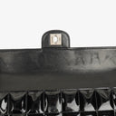 Chanel East West Black Patent Leather Chocolate Bar Flap Bag