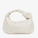 Bottega Veneta Mini Jodie White Leather Bag