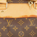Louis Vuitton Alize 45 Monogram Coated Canvas Travel Bag