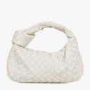 Bottega Veneta Mini Jodie White Leather Bag