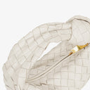 Bottega Veneta Mini Jodie White Leather Bag