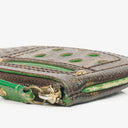 Louis Vuitton Monogram Canvas Perforated Green Pochette Clés Key Pouch