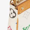 Louis Vuitton Takashi Murakami Pochette Accessoire Multicolor Clutch Handbag