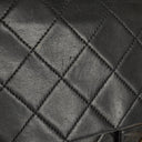 Chanel Vintage Classic Medium Double Flap Bag in Quilted Black Lambskin with 24-karat Gold-Plated Hardware