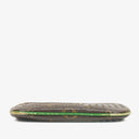 Louis Vuitton Monogram Canvas Perforated Green Pochette Clés Key Pouch
