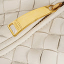 Bottega Veneta Mini Jodie White Leather Bag
