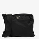 Prada Vela Sport Black Nylon Crossbody Bag