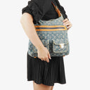 Louis Vuitton Baggy GM Monogram Denim Shoulder Bag