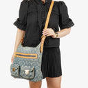 Louis Vuitton Baggy GM Monogram Denim Shoulder Bag