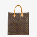 Louis Vuitton Sac Plat Monogram Canvas Bag