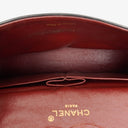 Chanel Vintage Classic Double Flap Bag in Quilted Black Lambskin with 24K Gold-Plated Hardware