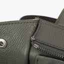 Celine Grey Leather and Suede Trapeze Bag