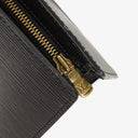 Louis Vuitton Sac Triangle Black EPI Leather Handbag