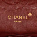 Chanel Vintage Classic Double Flap Bag in Quilted Black Lambskin with 24K Gold-Plated Hardware
