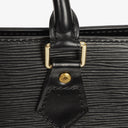 Louis Vuitton Sac Triangle Black EPI Leather Handbag