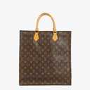 Louis Vuitton Sac Plat Monogram Canvas Bag