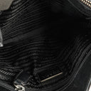 Prada Tessuto Nylon and Leather Shoulder Bag