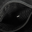 Prada Tessuto Nylon and Leather Shoulder Bag