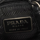 Prada Tessuto Nylon and Leather Shoulder Bag