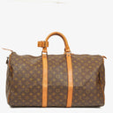 Louis Vuitton Keepall 50 Monogram Canvas Travel Bag