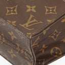 Louis Vuitton Sac Plat Monogram Canvas Bag