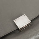Celine Grey Leather and Suede Trapeze Bag