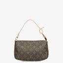 Louis Vuitton Pochette Accessoires Monogram Canvas Clutch Handbag
