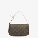 Louis Vuitton Pochette Accessoires Monogram Canvas Clutch Handbag