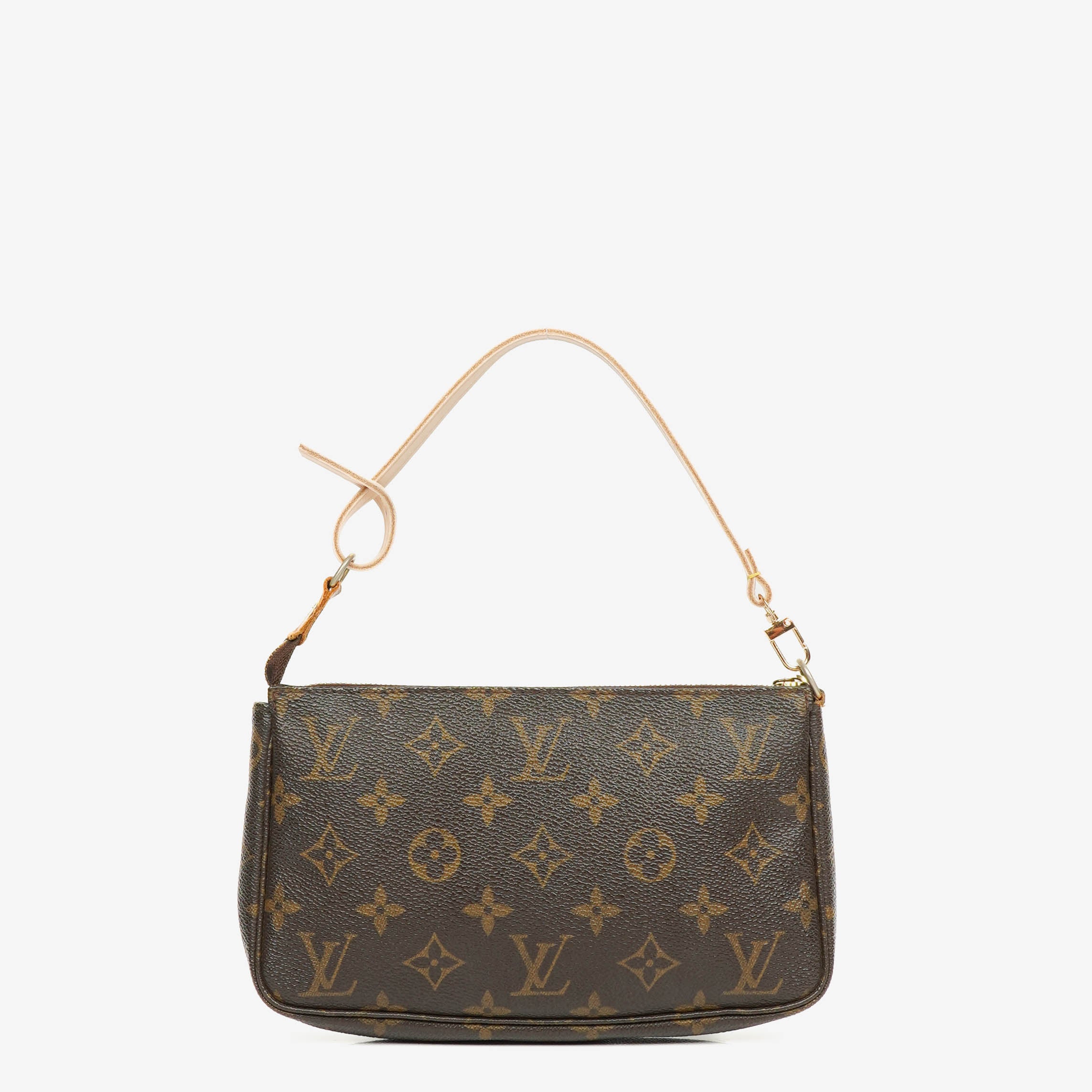 Louis Vuitton Pochette Accessoires Monogram Canvas Clutch Handbag