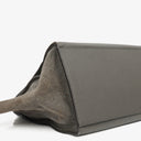 Celine Grey Leather and Suede Trapeze Bag